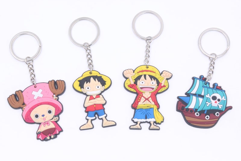 Finex 4 Pcs Set White Dog Keychain for Backpack Crossbody Bag Handbag Tote Hiking Travel Causal Daypack - Image 2